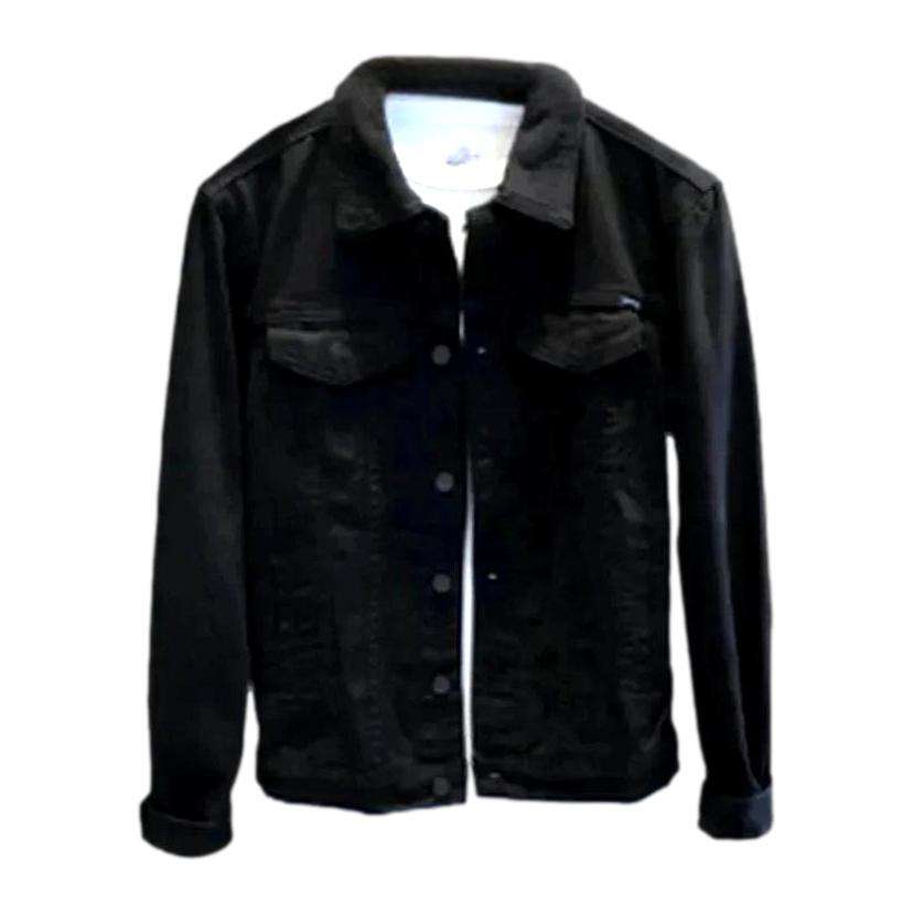 Color casual men jeans jacket