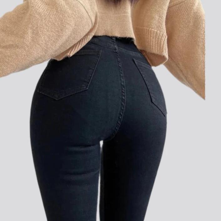 Bootcut-Stretch-Jeans für Damen