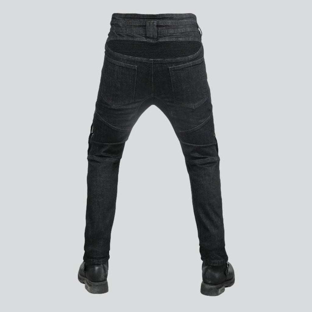 High-quality breathable biker jeans