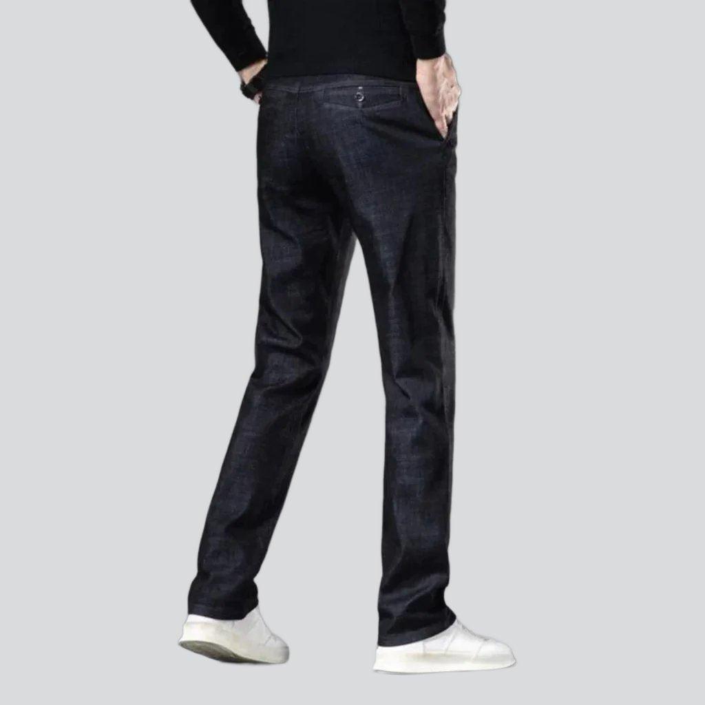 Slim stretch men denim pants