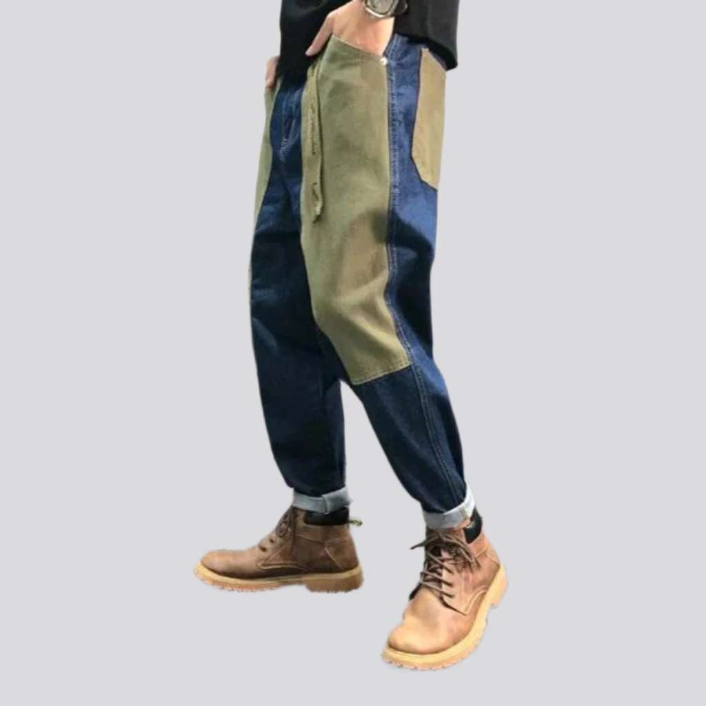 Fashion men baggy jeans