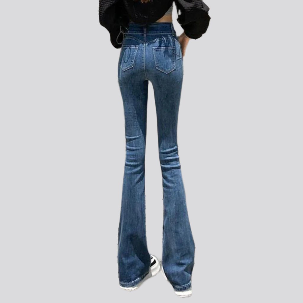 Push-up jeans for women