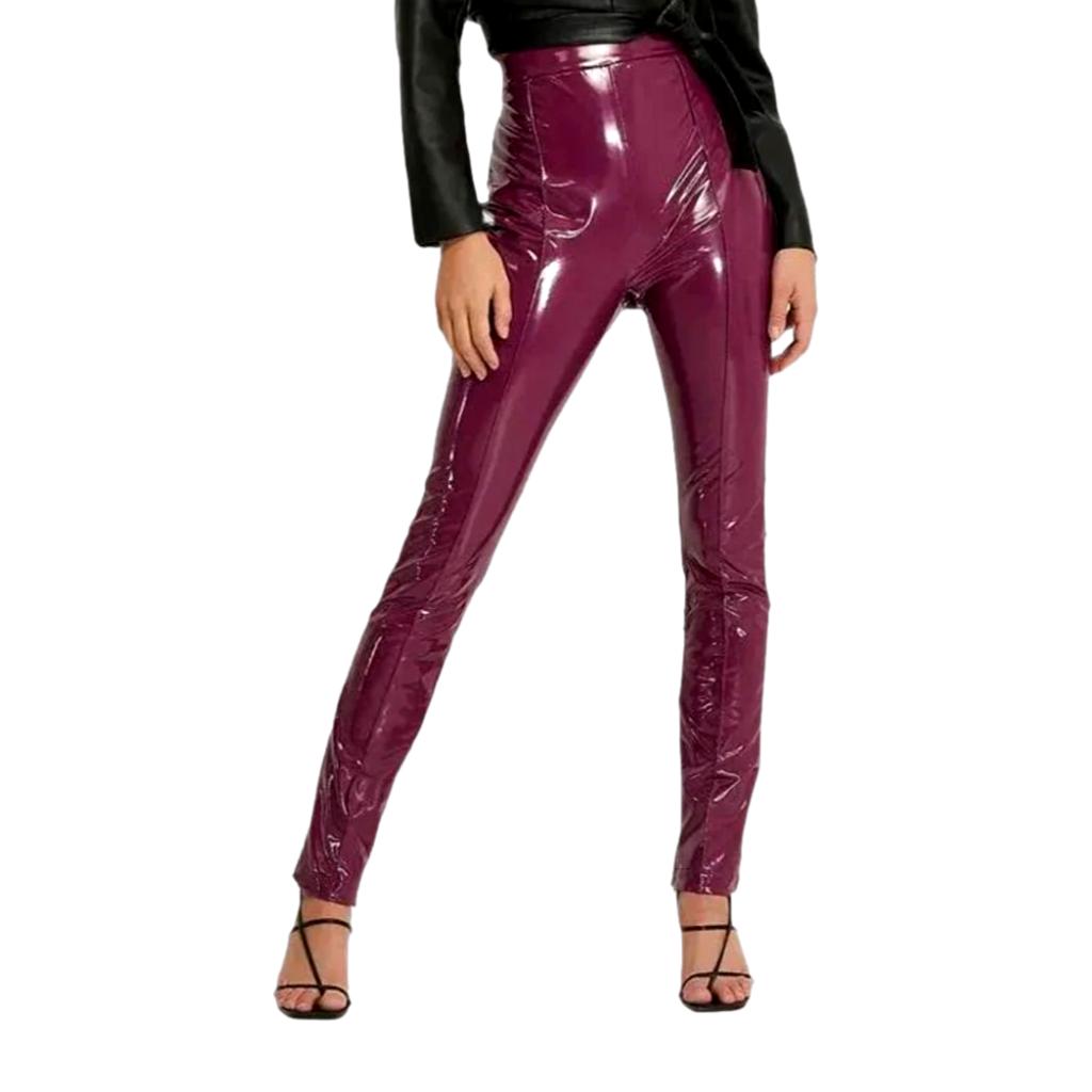 Skinny wax women denim pants