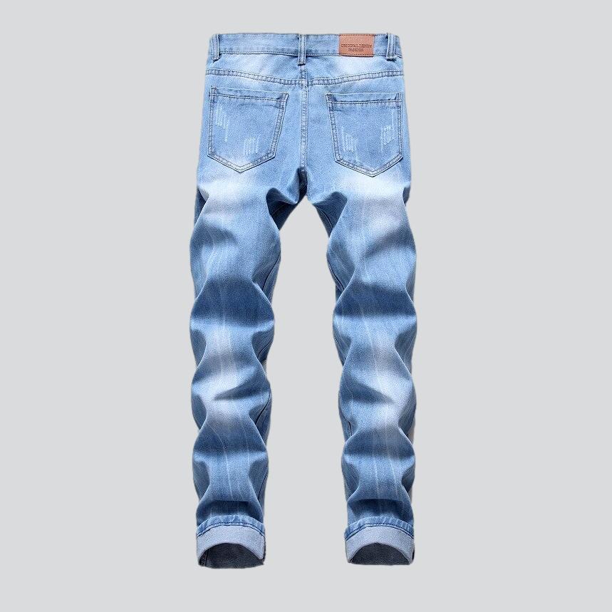 Distressed jeans for men