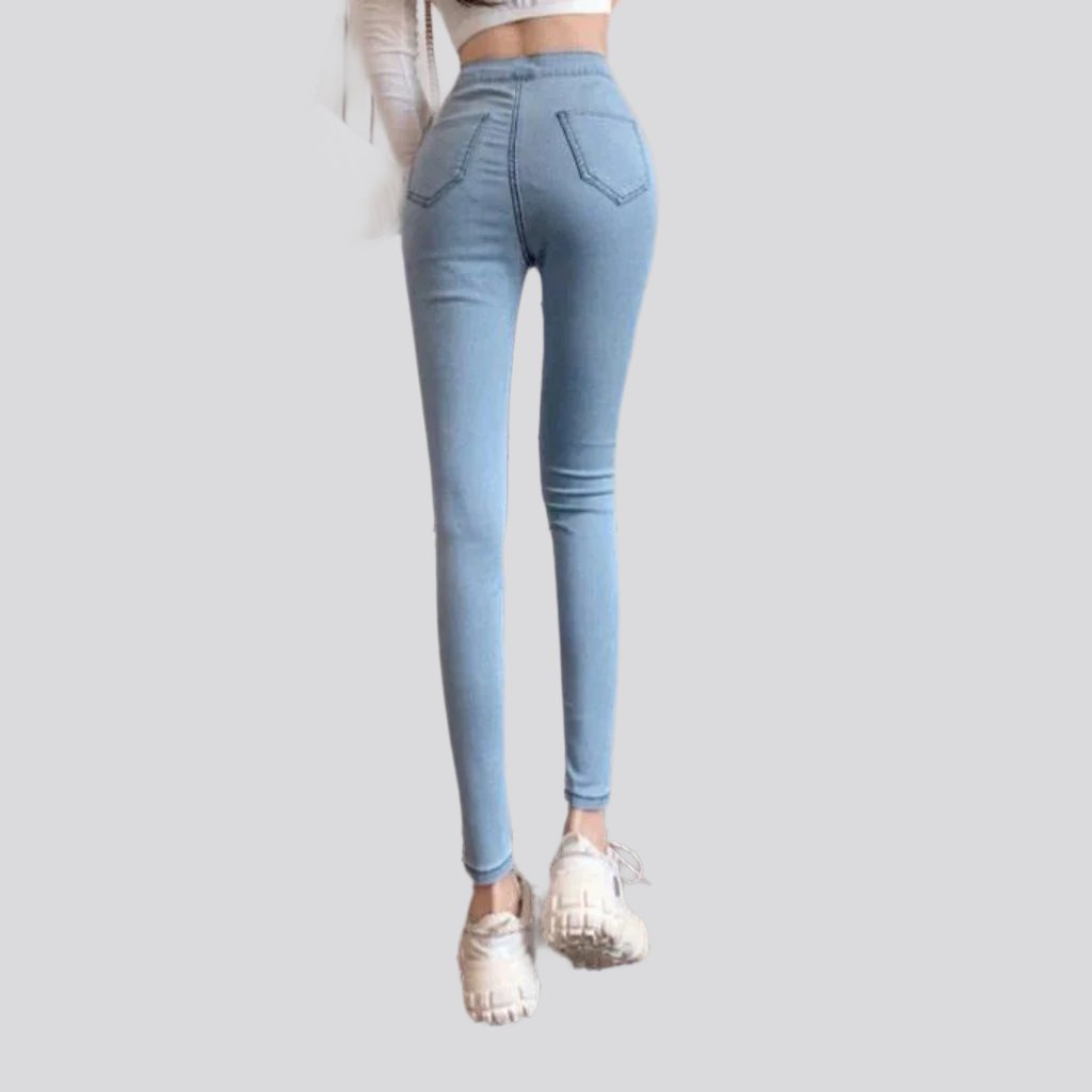 Skinny casual jeans for ladies