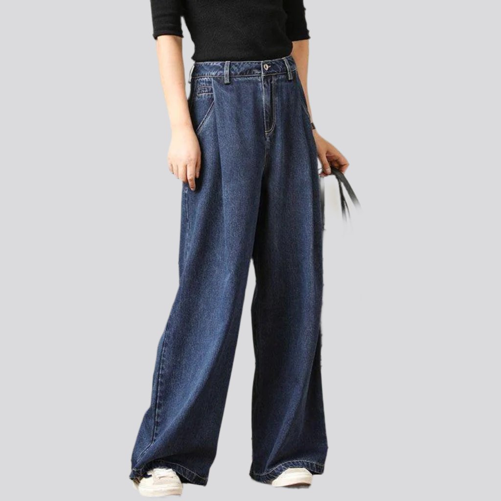 Dark Wash Jeans in dunkler Waschung für Damen