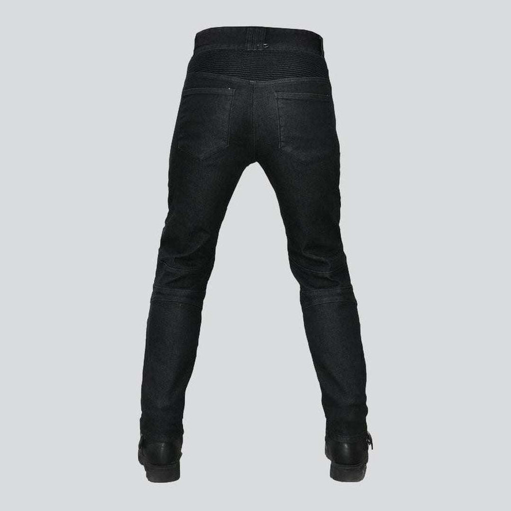 Casual biker jeans for men