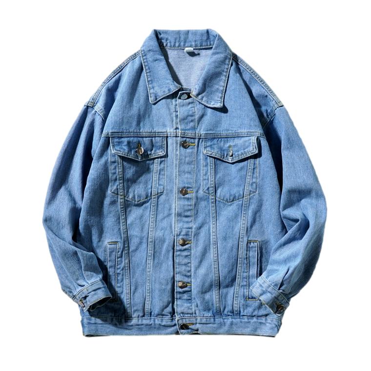 Street fashion men denim jacket