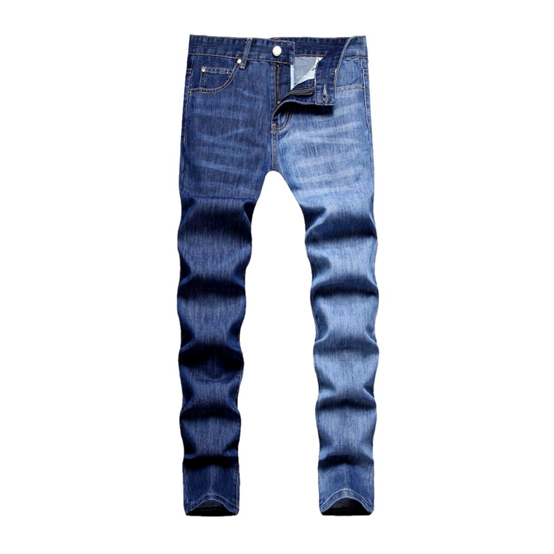 Two color leg men jeans