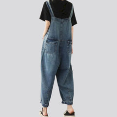 Vintage women jean jumpsuit