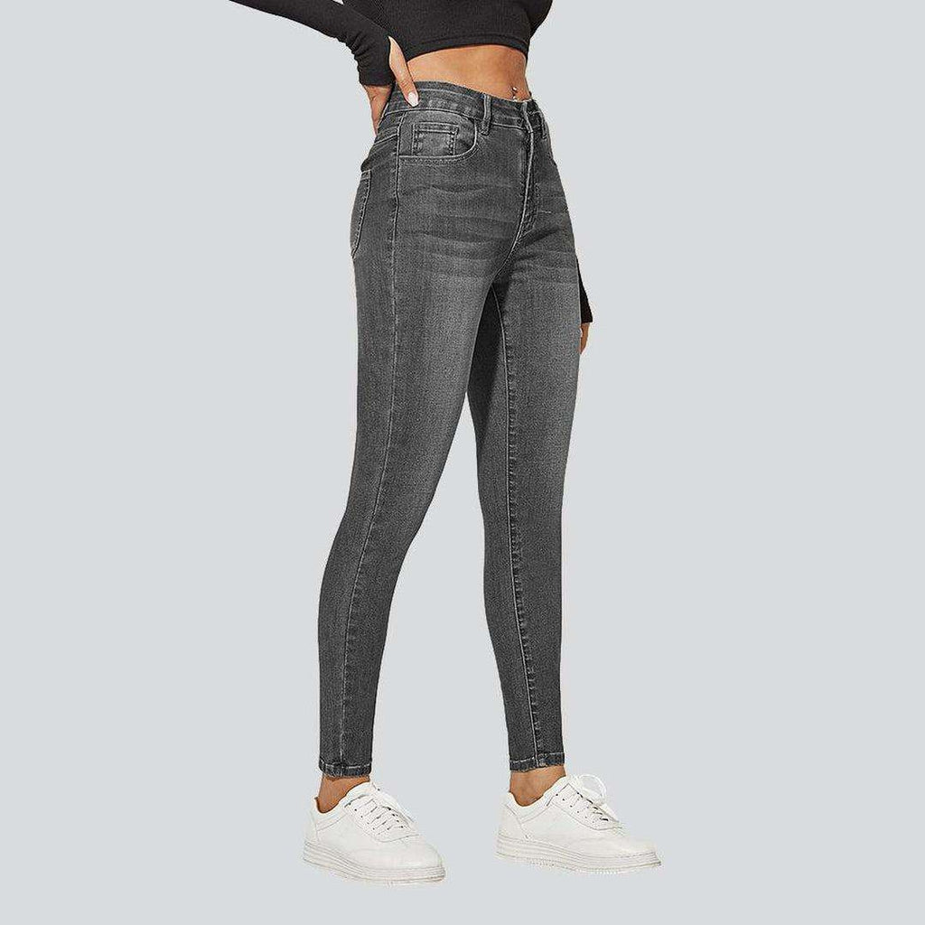 Ankle-length skinny women jeans