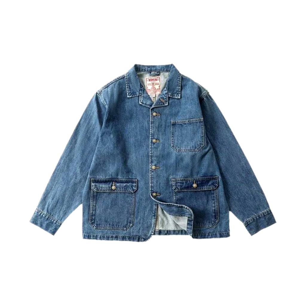 Fashion denim jacket for men