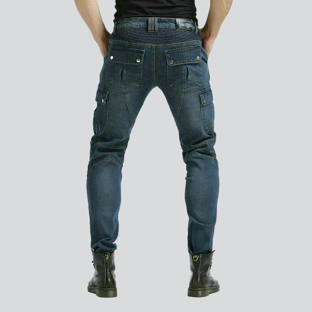 Verschleißfeste Biker-Jeans