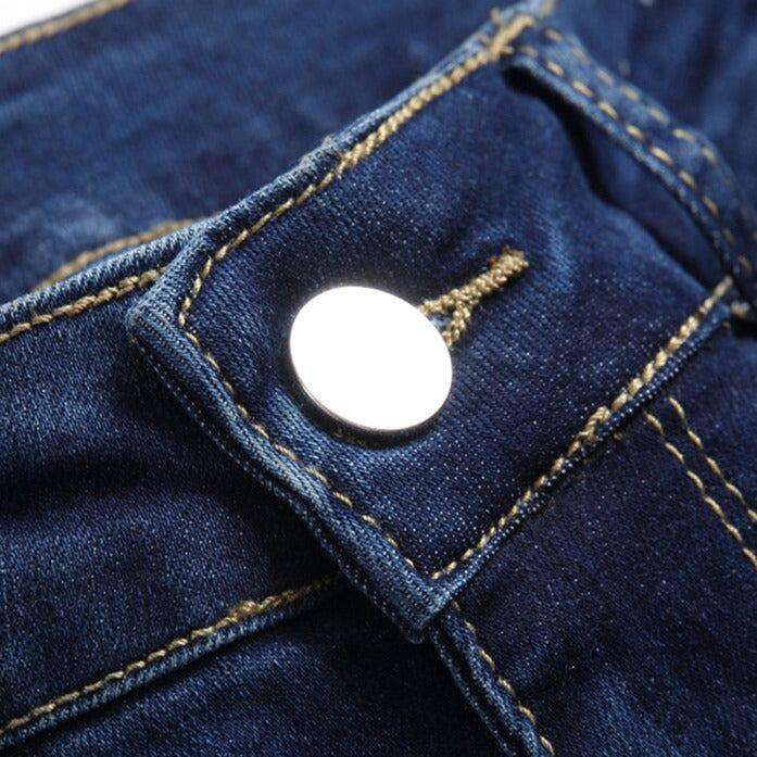 Men jeans with side bands