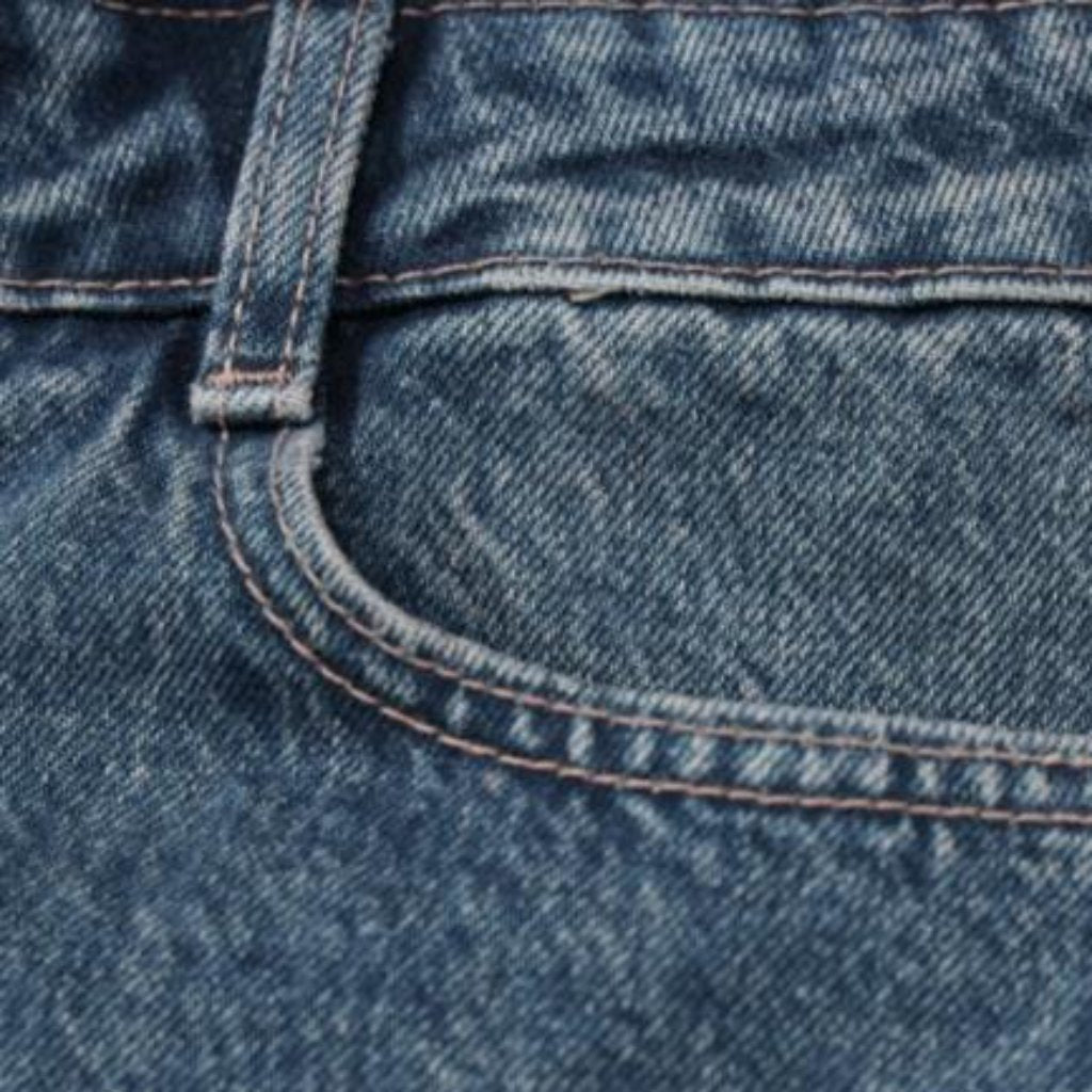 Stretchy strapless denim dress – Rae Jeans