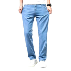 Thin straight casual men jeans