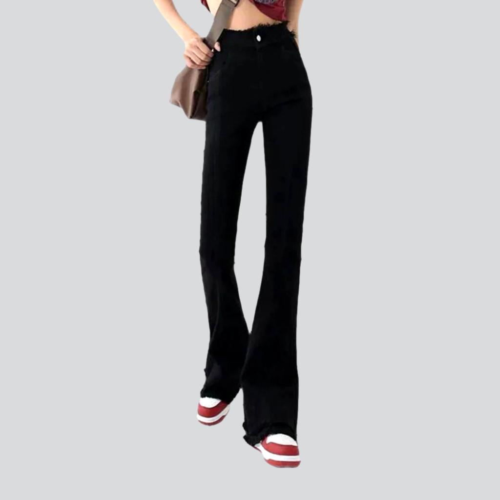 Street women vintage jeans