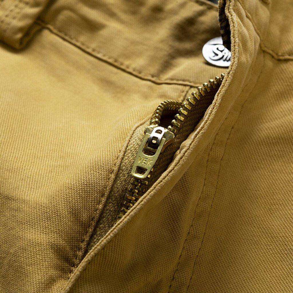 Pantalones cortos vaqueros cargo de camuflaje para hombre