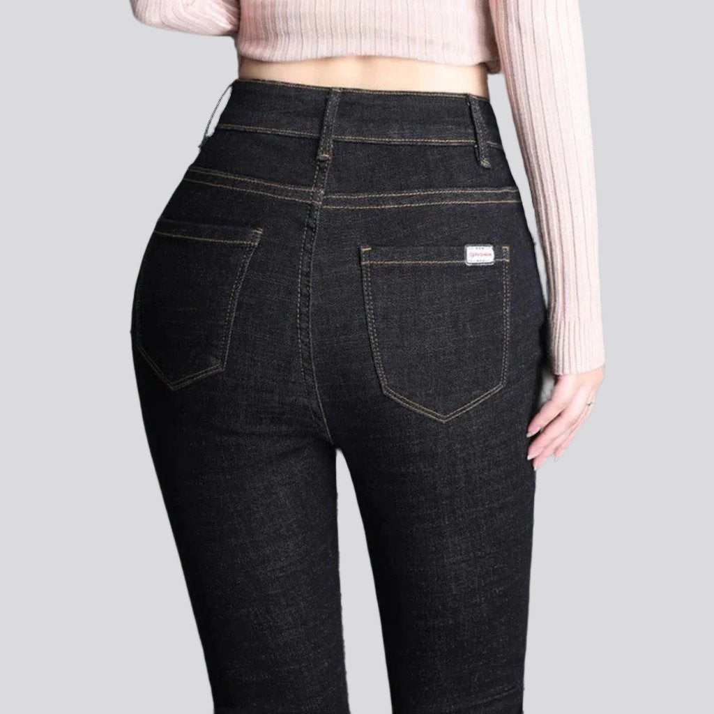 Stretchy skinny jeans for ladies