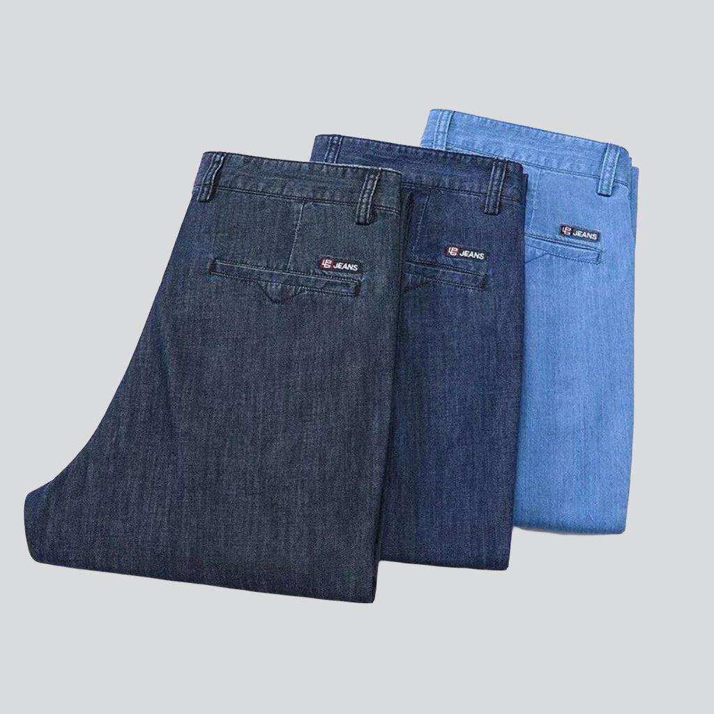 Pantalones vaqueros rectos de estilo casual de negocios