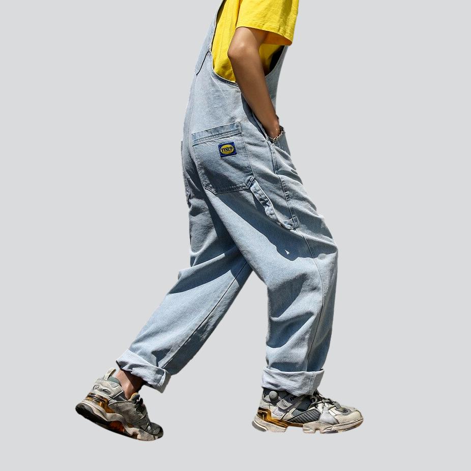 Urban Baggy Jeans-Jumpsuit für Herren