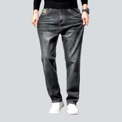 Sanded business casual men jeans