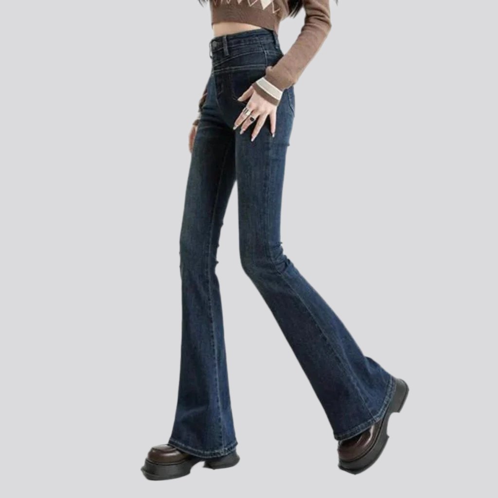 Bootcut women street jeans