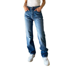 Trendy Straight Damen Jeans