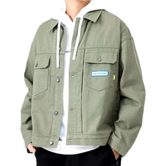 Chaqueta vaquera para hombre Y2k