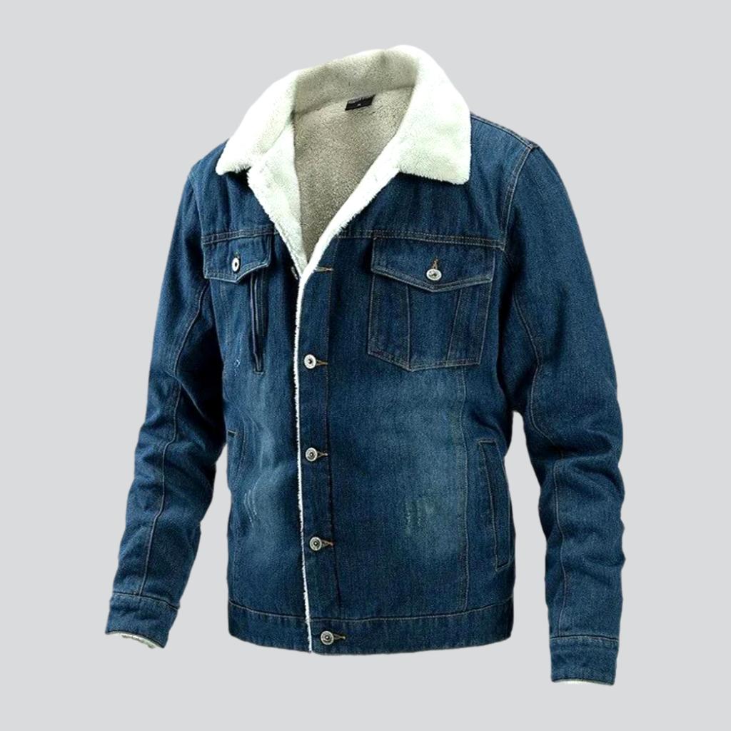 Chaqueta vaquera regular para hombre