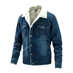 Regular denim jacket for men