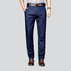 Thin business casual denim pants