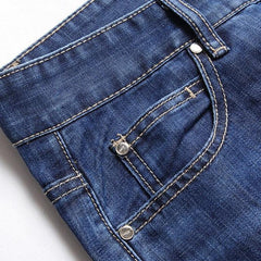 Two color leg men jeans