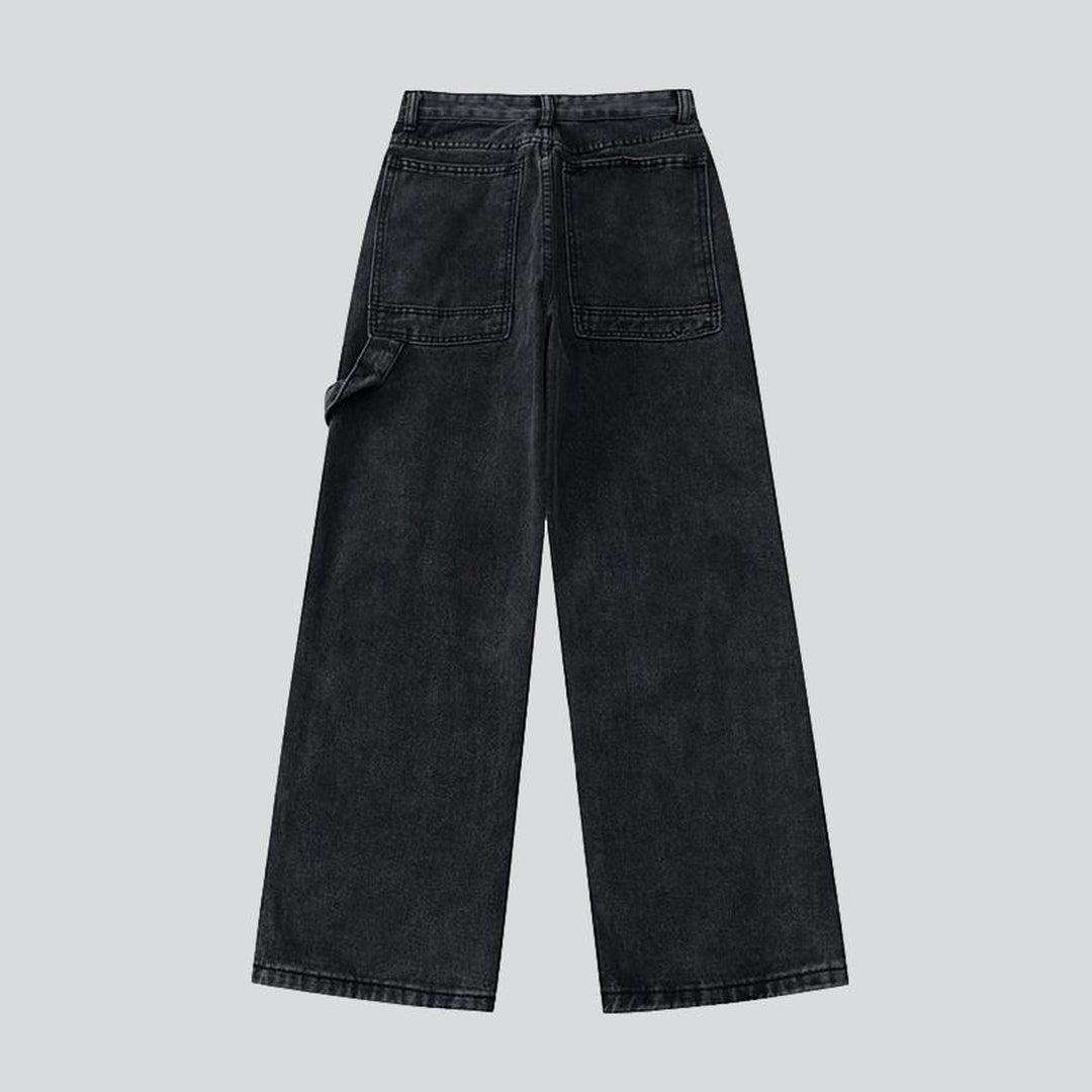 Carpenter schwarze Baggy-Jeans