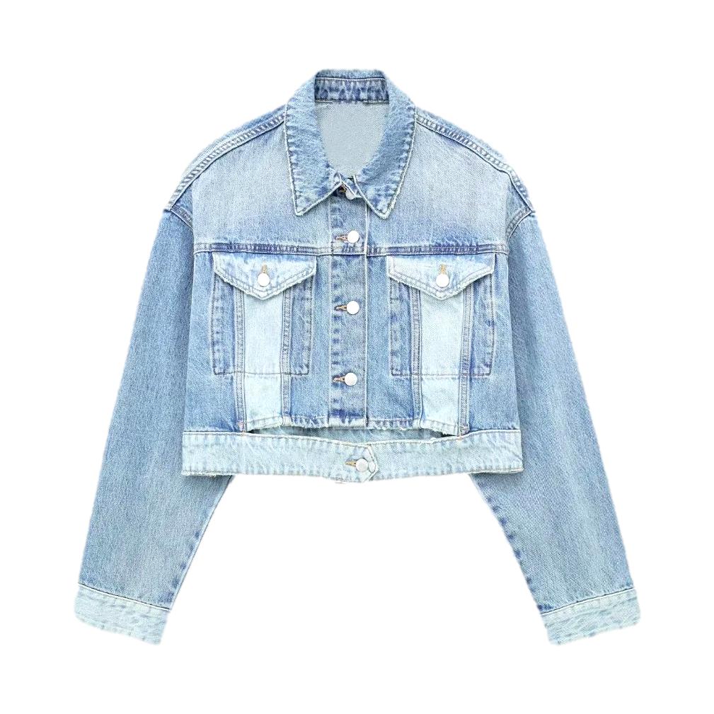 Street women denim jacket