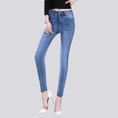 Mid-waist women skinny jeans