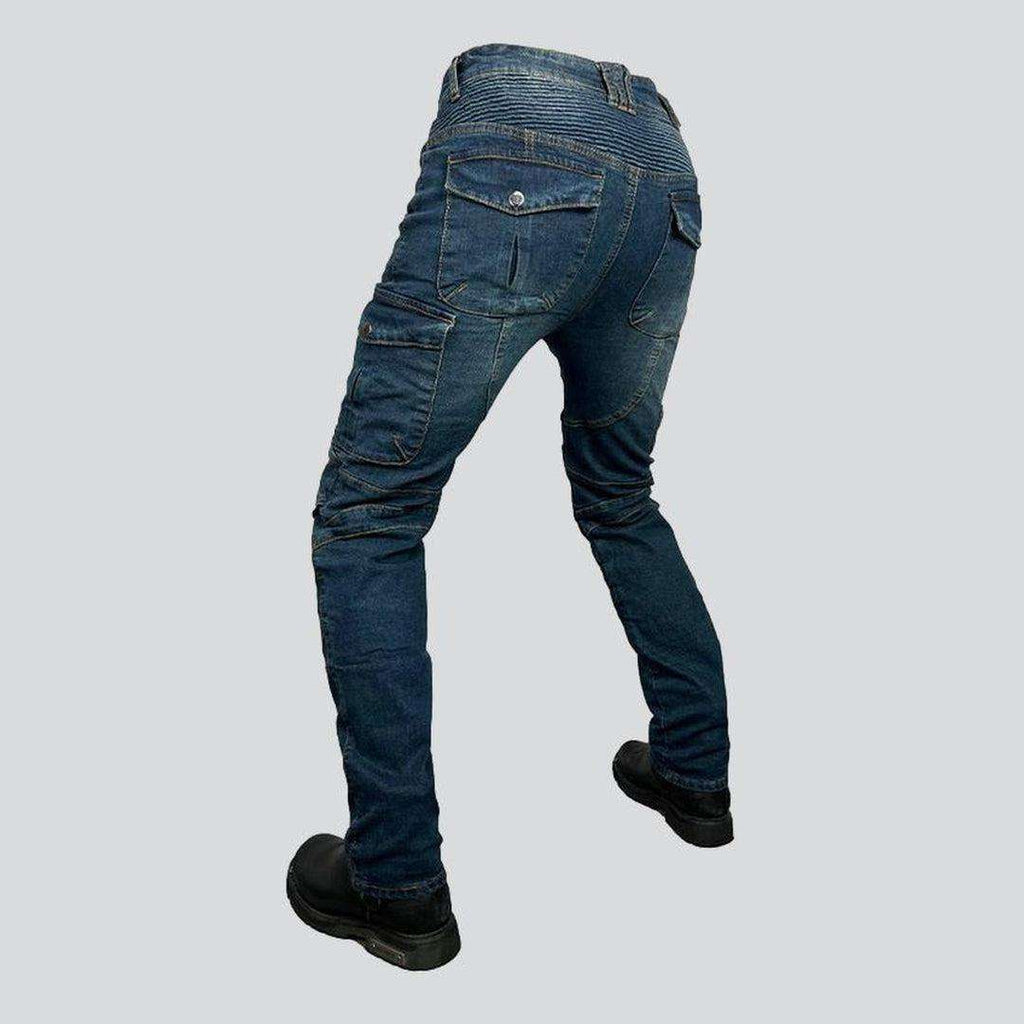 Cargo men moto jeans