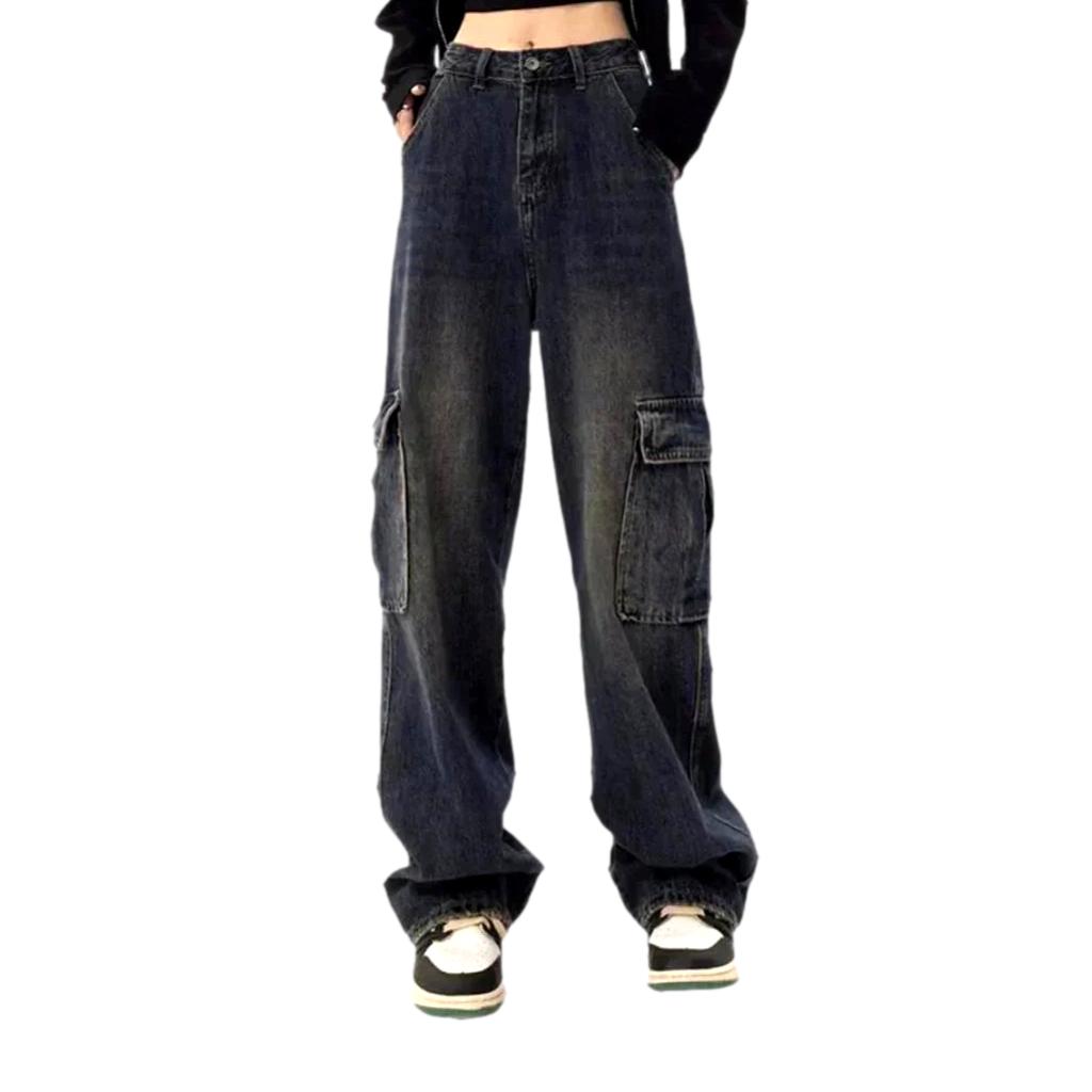 Baggy fashion jeans for women