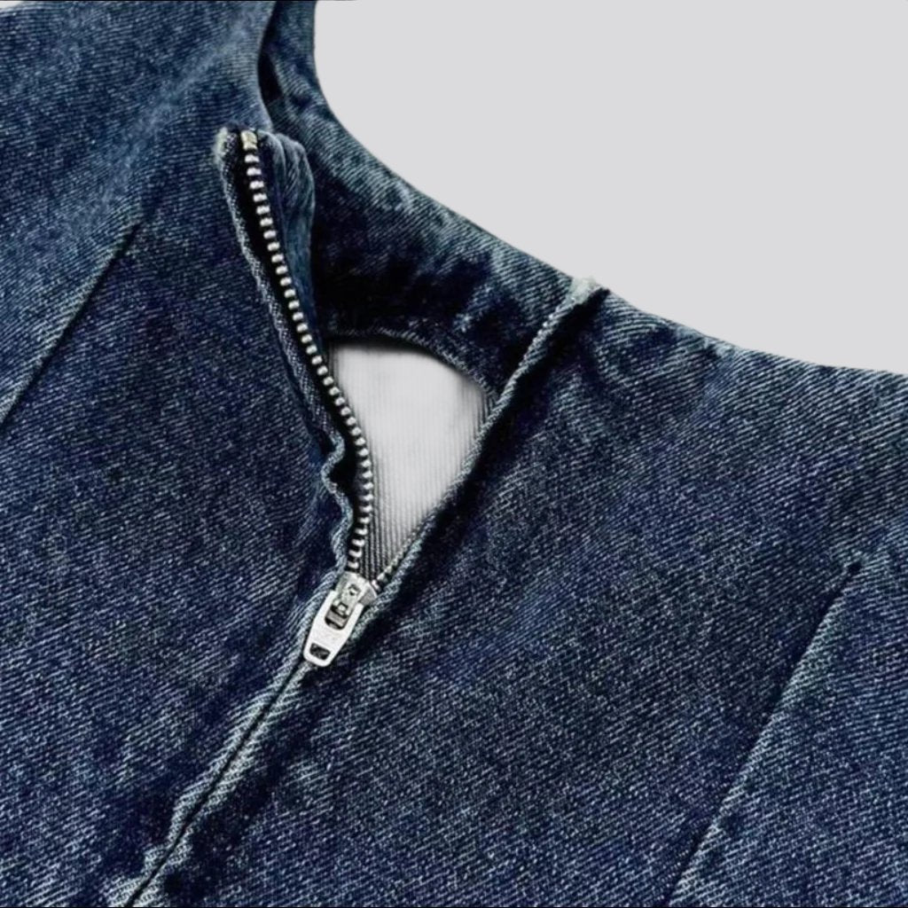 Mini-Jeanskleid für Damen