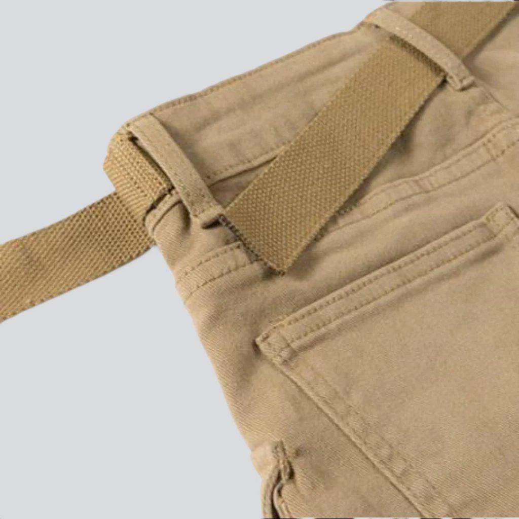 Jeansshorts in Cargo-Farben für Damen