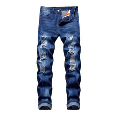 Distressed jeans for men