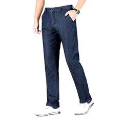 Pantalones vaqueros rectos de estilo casual de negocios