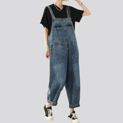 Vintage women jean jumpsuit