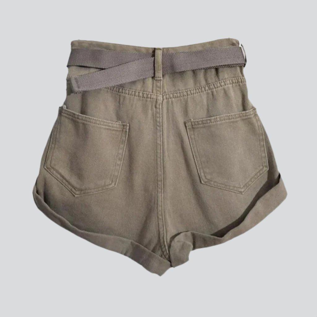 Shorts vaqueros de mujer urbanos de vacaciones