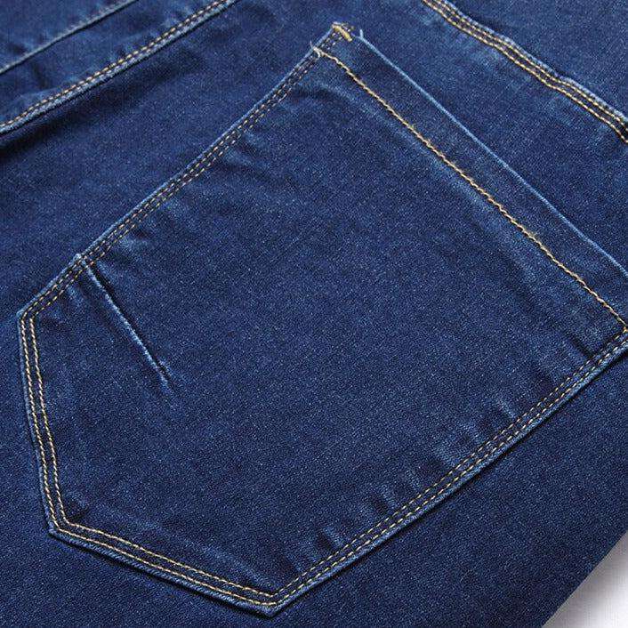 Men jeans with side bands