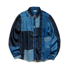 Oversized fashion denim jacket