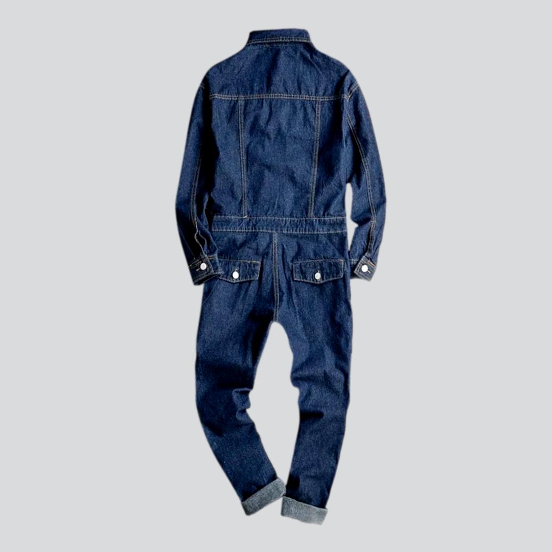 True denim overall for men