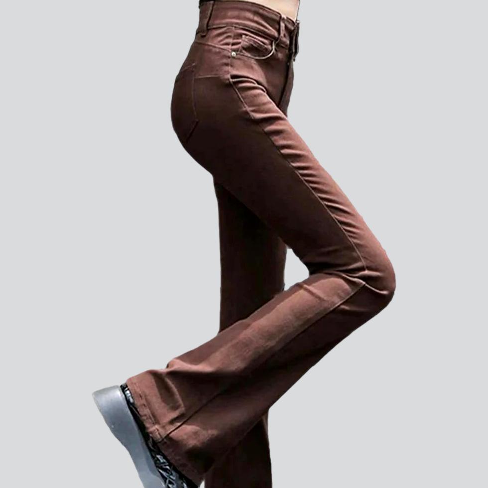 Push-up jeans for women