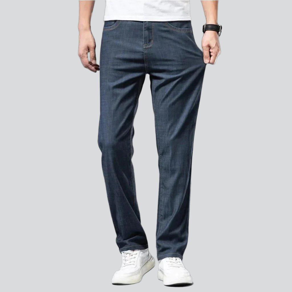 Thin straight casual men jeans