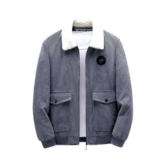 Color denim jacket for men